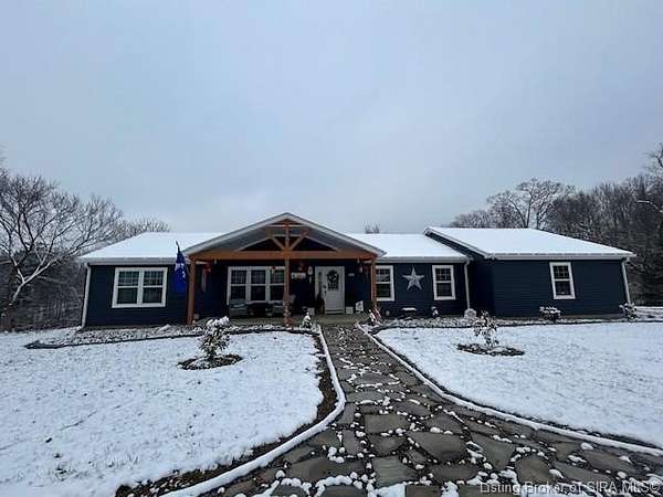 20.5 Acres of Recreational Land with Home for Sale in English, Indiana