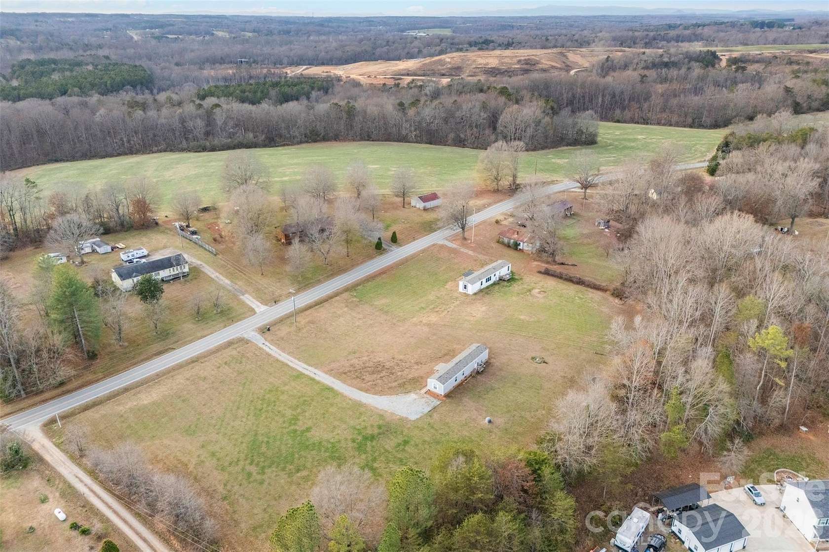 2 Acres of Land with Home for Sale in Crouse, North Carolina