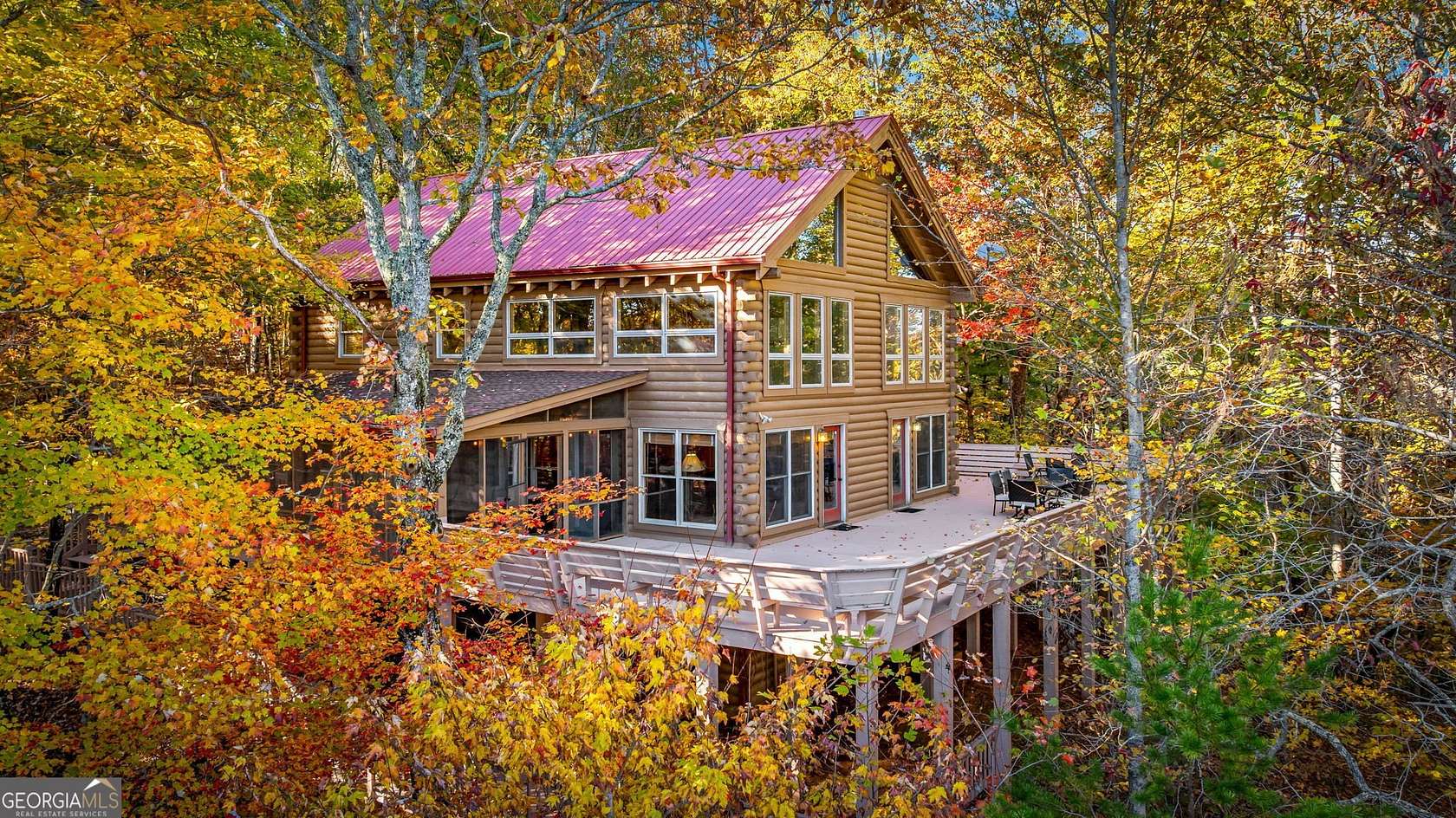 2.75 Acres of Residential Land with Home for Sale in Blue Ridge, Georgia