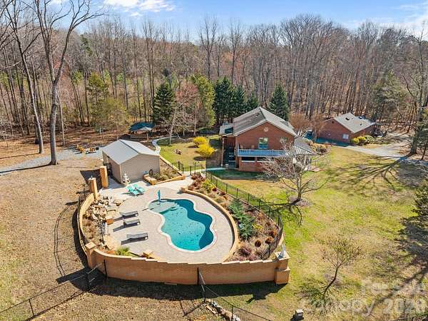 4.89 Acres of Land with Home for Sale in Mint Hill, North Carolina