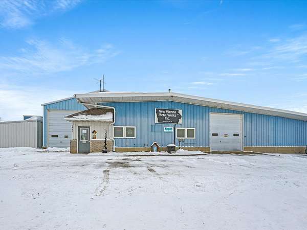 3.24 Acres of Improved Commercial Land for Sale in New Vienna, Iowa
