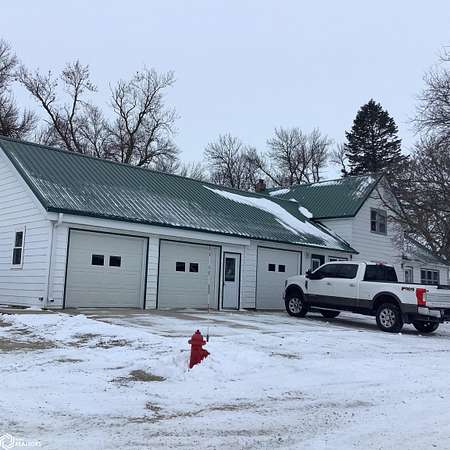 3 Acres of Residential Land with Home for Sale in Lakota, Iowa