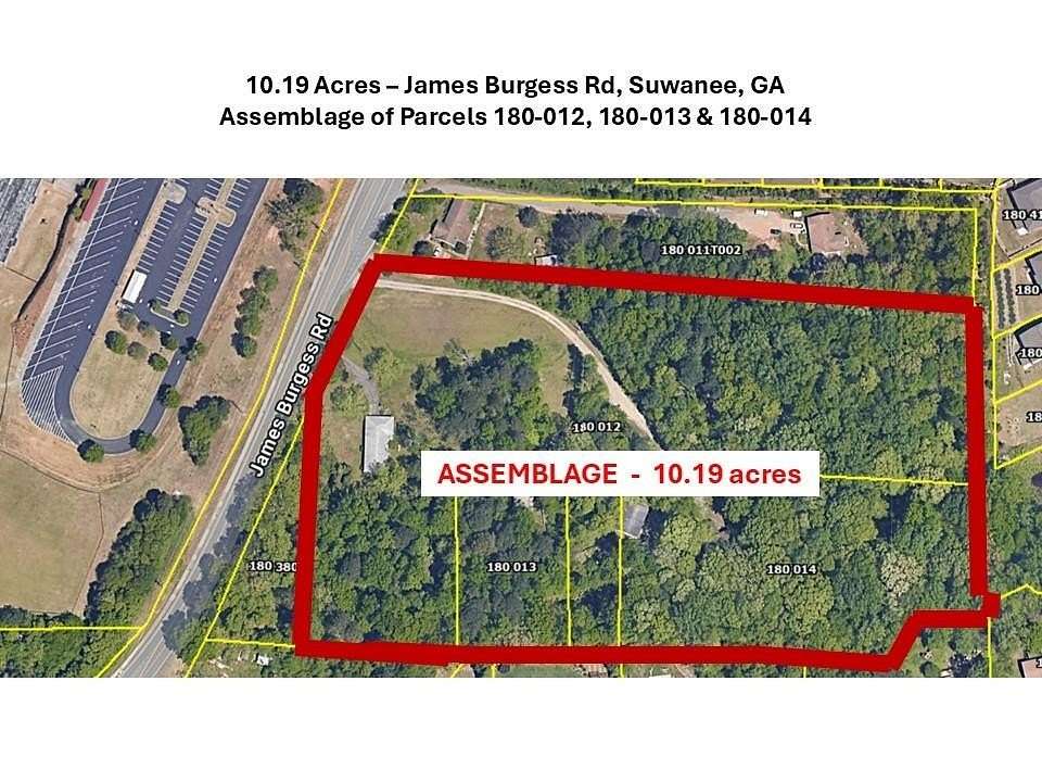 10.2 Acres of Improved Mixed-Use Land for Sale in Suwanee, Georgia