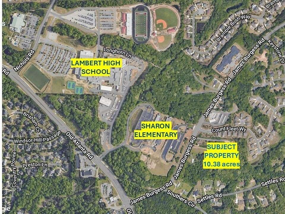 10.2 Acres of Improved Mixed-Use Land for Sale in Suwanee, Georgia
