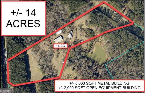14 Acres of Land for Sale in Covington, Georgia