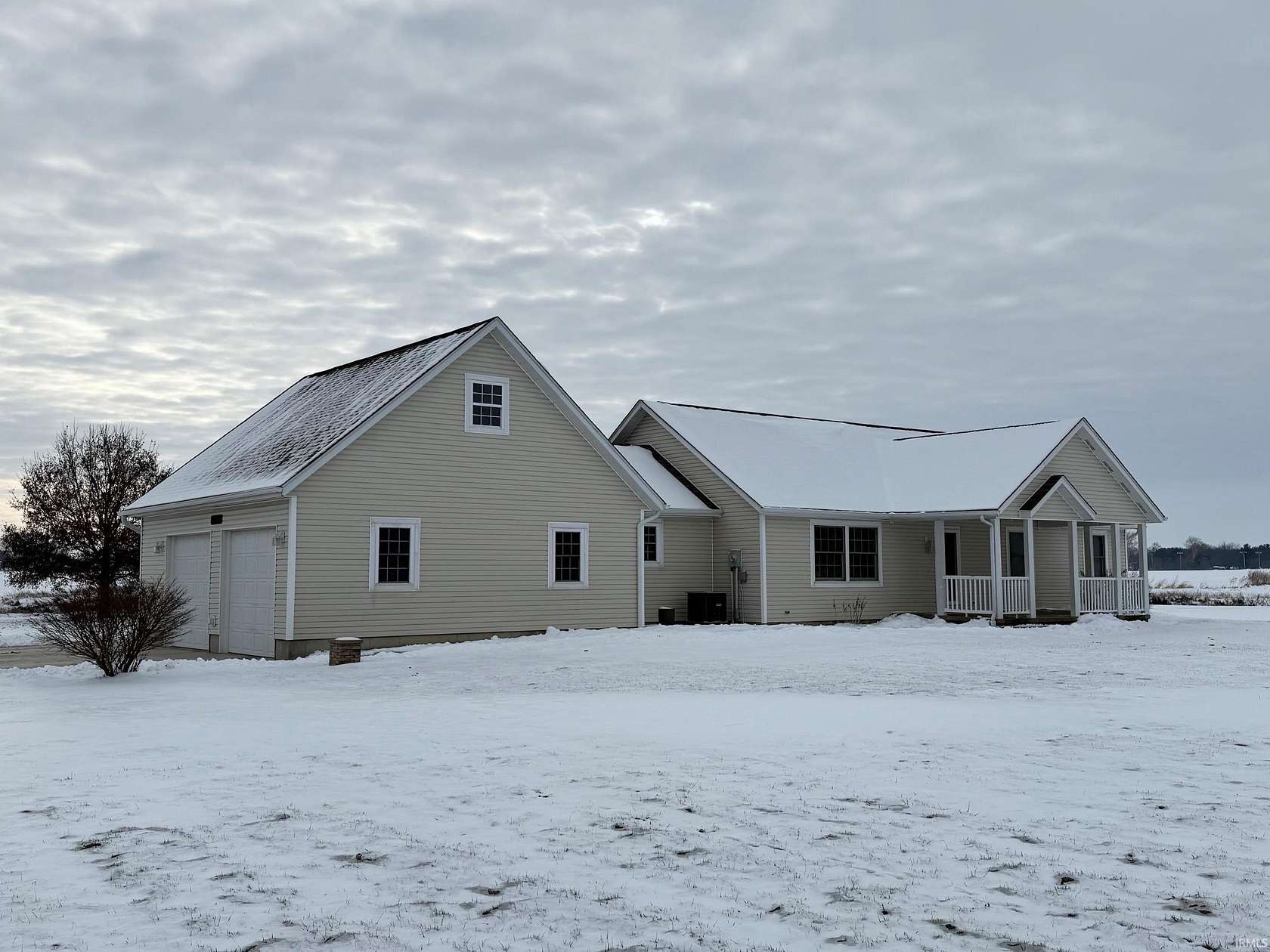 5 Acres of Residential Land with Home for Sale in Flora, Indiana