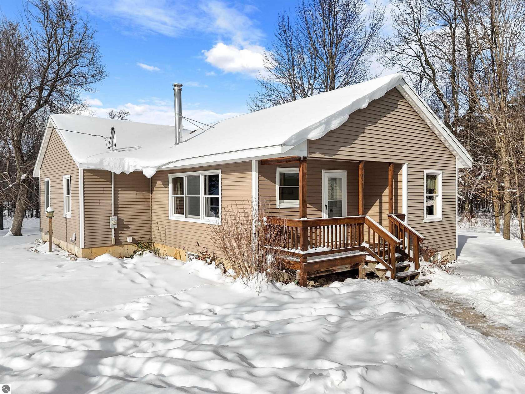 4.82 Acres of Residential Land with Home for Sale in Manton, Michigan