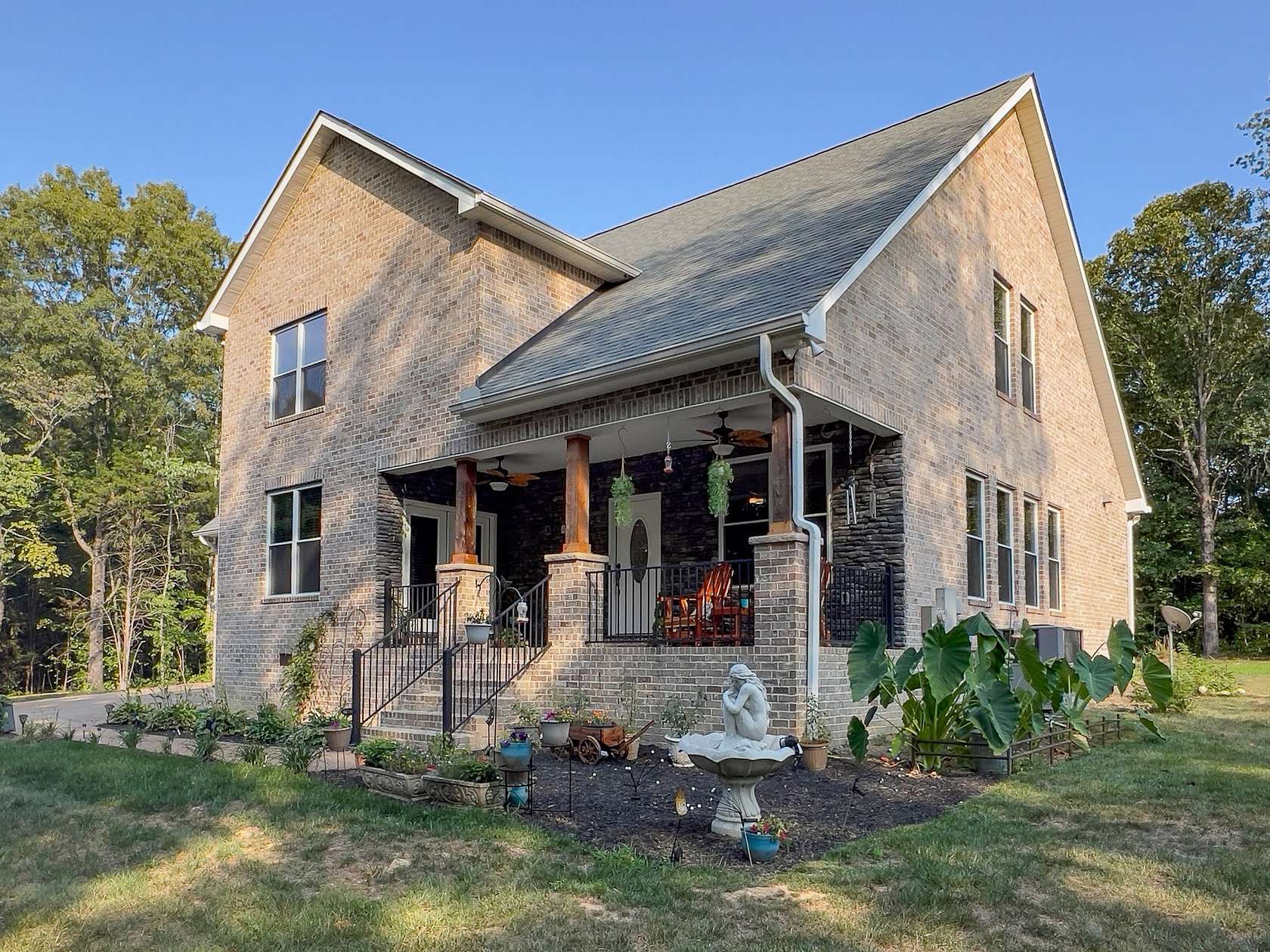 10 Acres of Land with Home for Sale in Bon Aqua, Tennessee