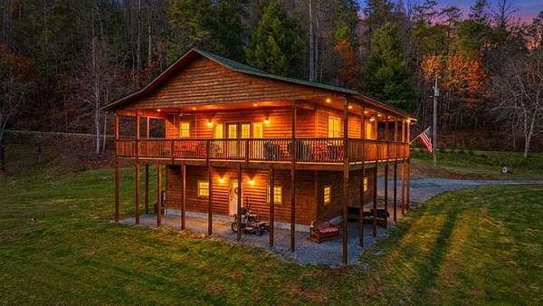 10.2 Acres of Land with Home for Sale in Topton, North Carolina