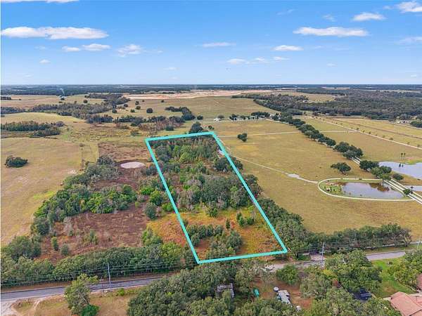 9.5 Acres of Agricultural Land for Sale in Zephyrhills, Florida
