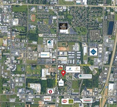 1.7 Acres of Land for Sale in Bentonville, Arkansas