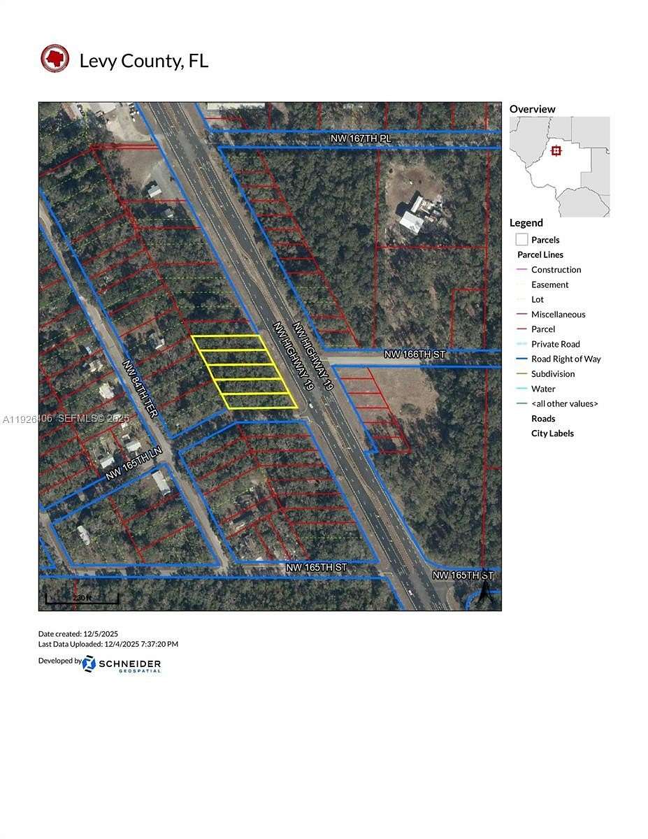 1.2 Acres of Commercial Land for Sale in Trenton, Florida
