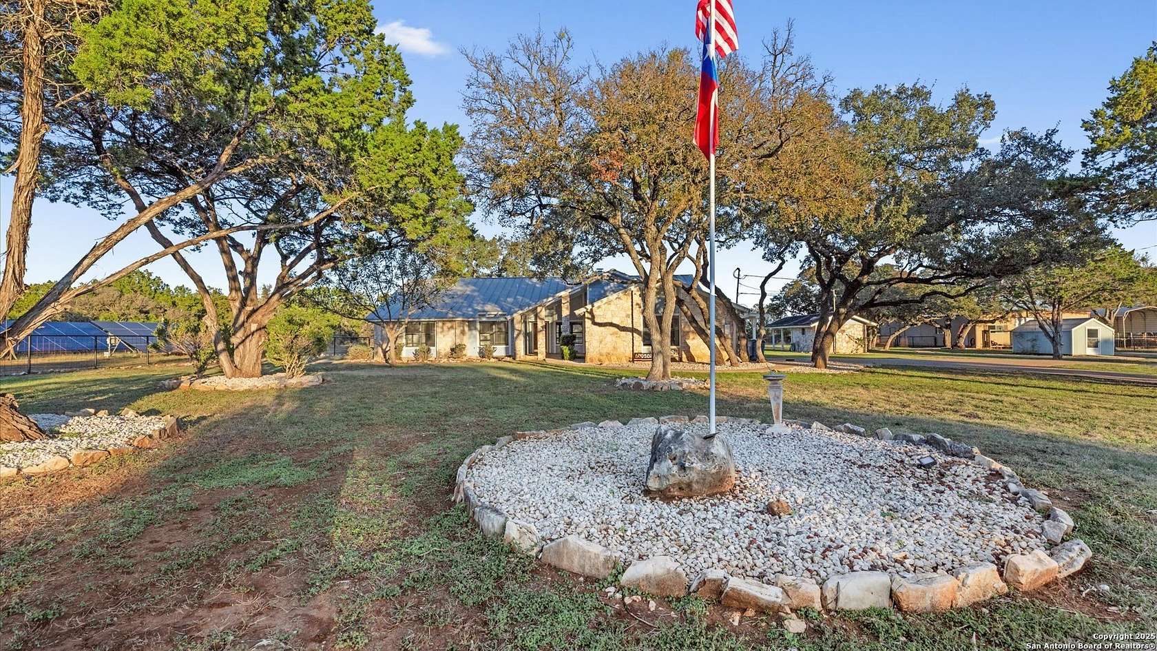 5.1 Acres of Land with Home for Sale in New Braunfels, Texas