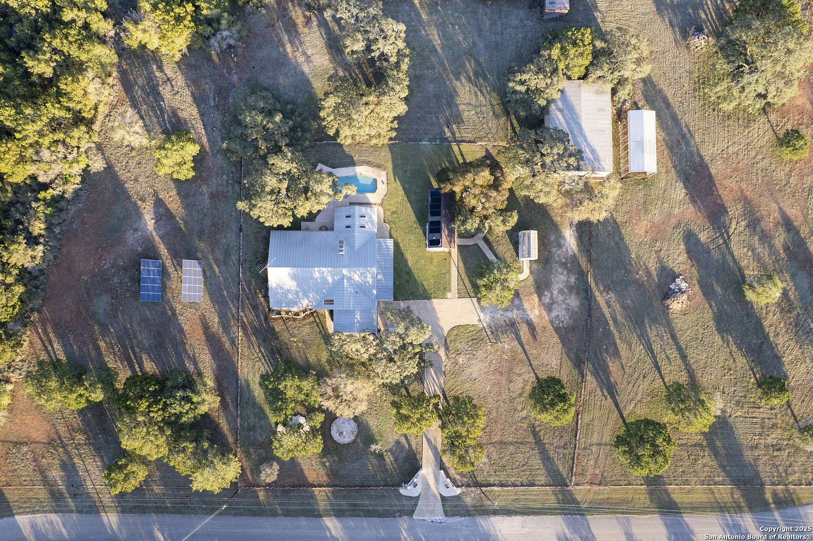 5.1 Acres of Land with Home for Sale in New Braunfels, Texas