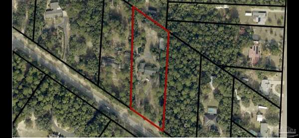 2.29 Acres of Residential Land with Home for Sale in Milton, Florida