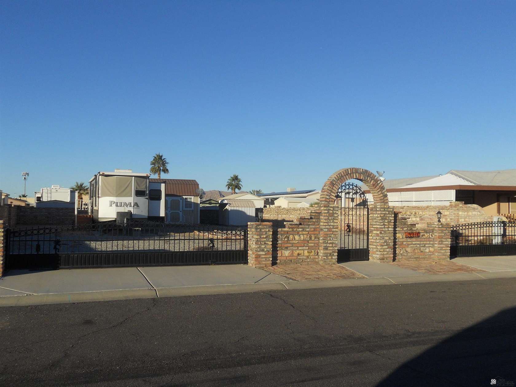 Improved Residential Land for Sale in Yuma, Arizona