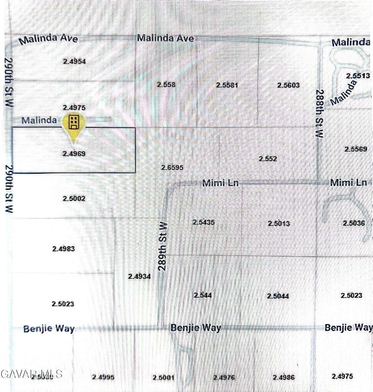 2.5 Acres of Land for Sale in Palmdale, California