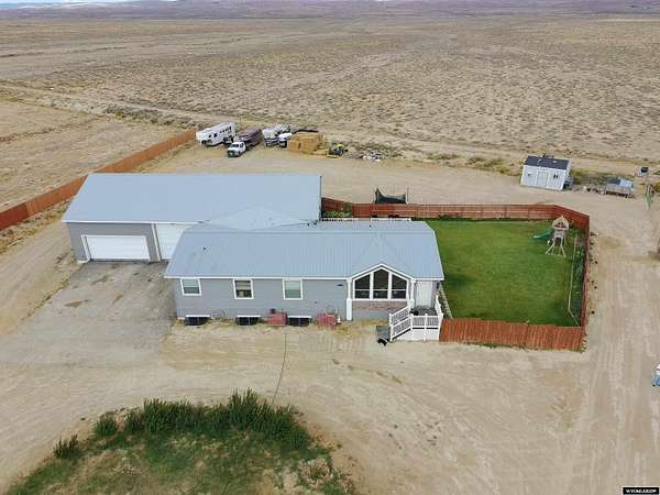 2.17 Acres of Residential Land with Home for Sale in Rock Springs, Wyoming