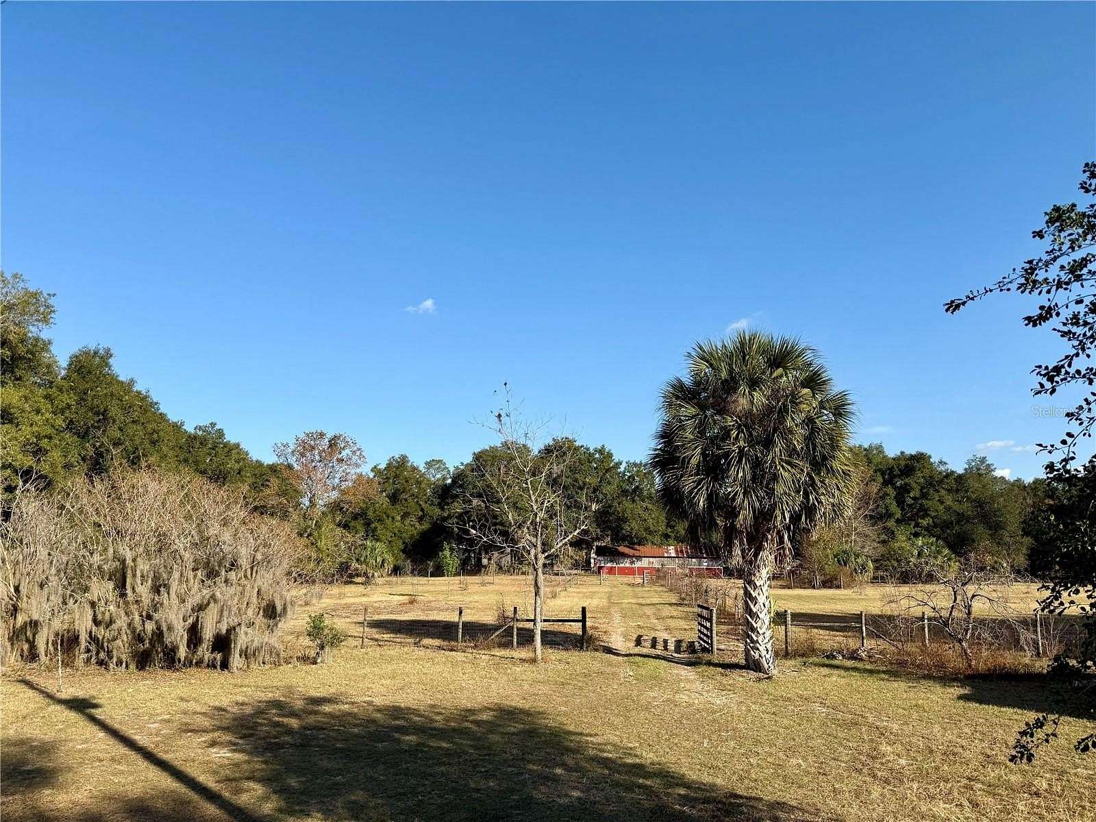 10.8 Acres of Land with Home for Sale in Melrose, Florida