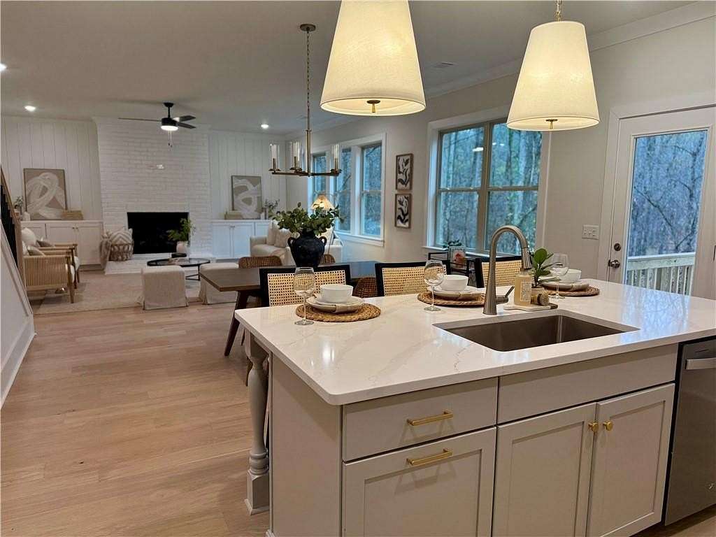 2.1 Acres of Residential Land with Home for Sale in Suwanee, Georgia