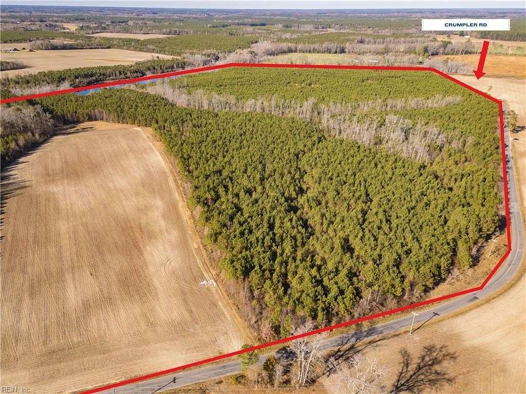 124 Acres of Agricultural Land for Sale in Ivor, Virginia