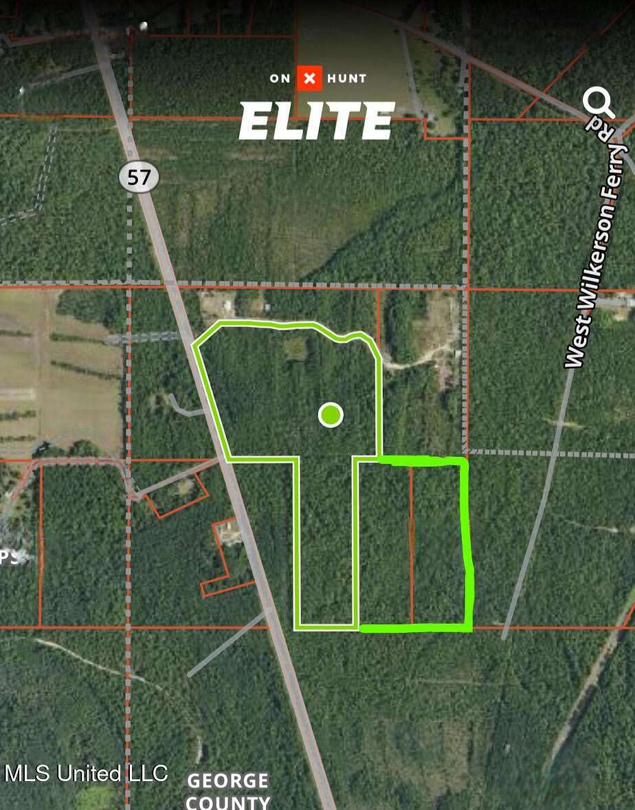 40 Acres of Recreational Land for Sale in Lucedale, Mississippi