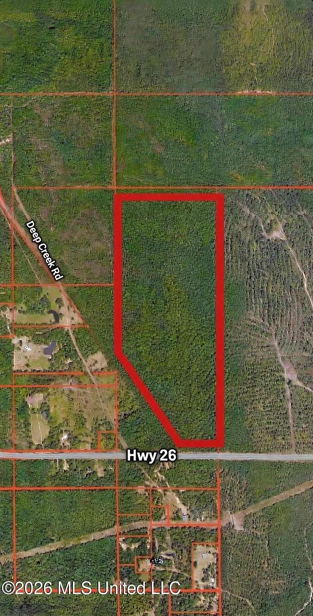 93.5 Acres of Recreational & Residential Land for Sale in Wiggins, Mississippi