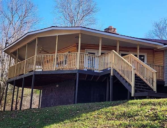 41.7 Acres of Agricultural Land with Home for Sale in Linden, Tennessee