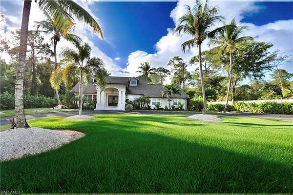2.8 Acres of Residential Land with Home for Sale in Naples, Florida