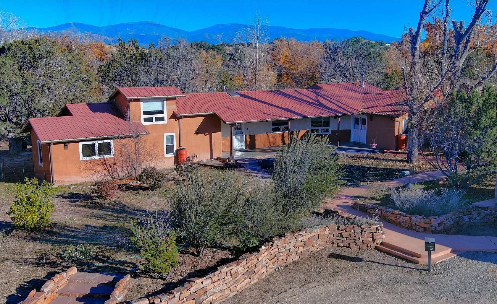 3.22 Acres of Residential Land with Home for Sale in Santa Fe, New Mexico