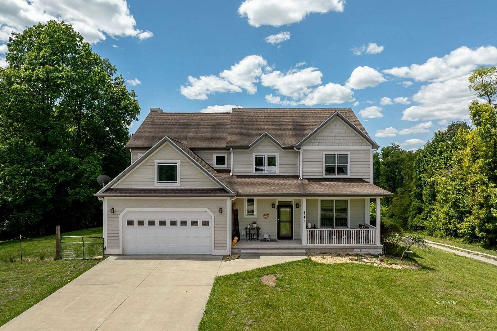 41.4 Acres of Agricultural Land with Home for Sale in Vinton Township, Ohio