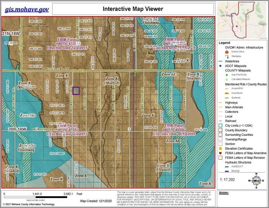 2.35 Acres of Land for Sale in Golden Valley, Arizona