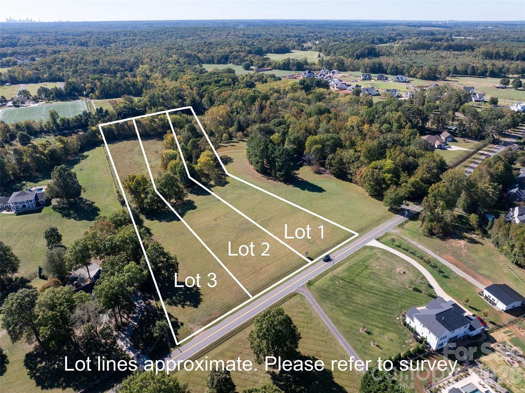 3 Acres of Residential Land with Home for Sale in Huntersville, North Carolina