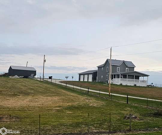 7.34 Acres of Residential Land with Home for Sale in Creston, Iowa