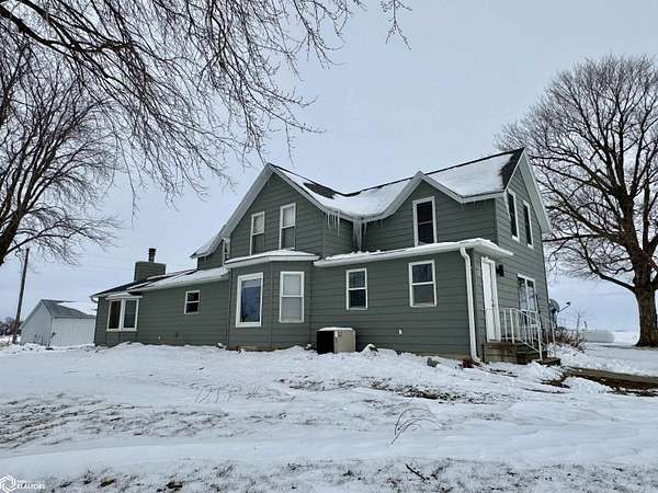 5.73 Acres of Residential Land with Home for Sale in Gowrie, Iowa