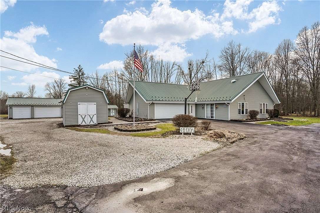 2 Acres of Land with Home for Sale in Southington, Ohio