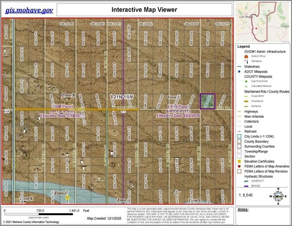 4.12 Acres of Land for Sale in Golden Valley, Arizona