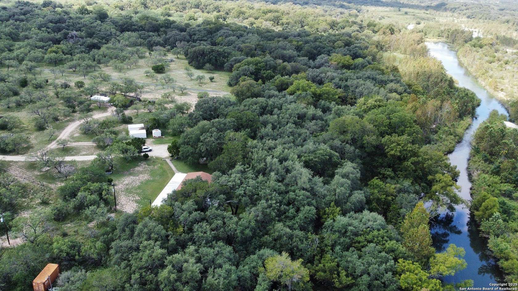 10 Acres of Recreational Land with Home for Sale in Uvalde, Texas