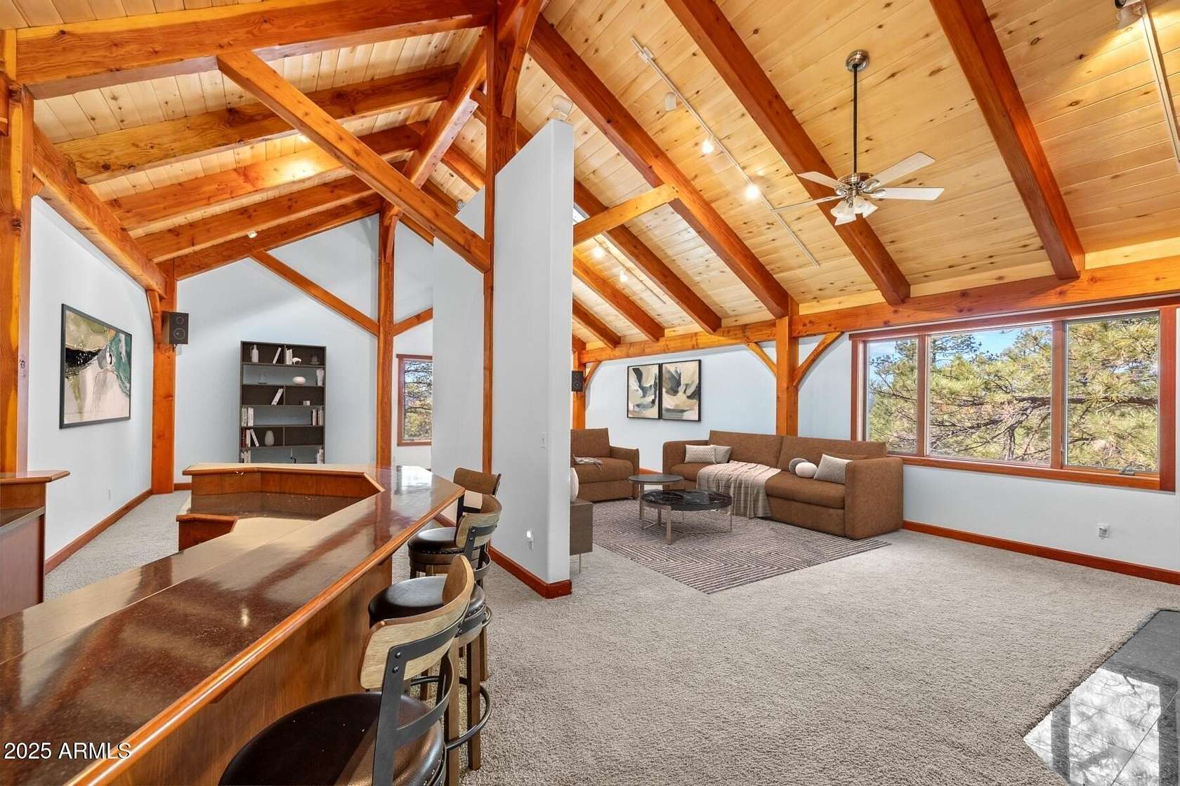 6.44 Acres of Land with Home for Sale in Flagstaff, Arizona