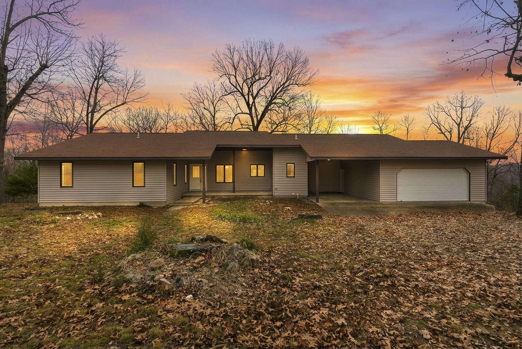 6.3 Acres of Land with Home for Sale in Theodosia, Missouri