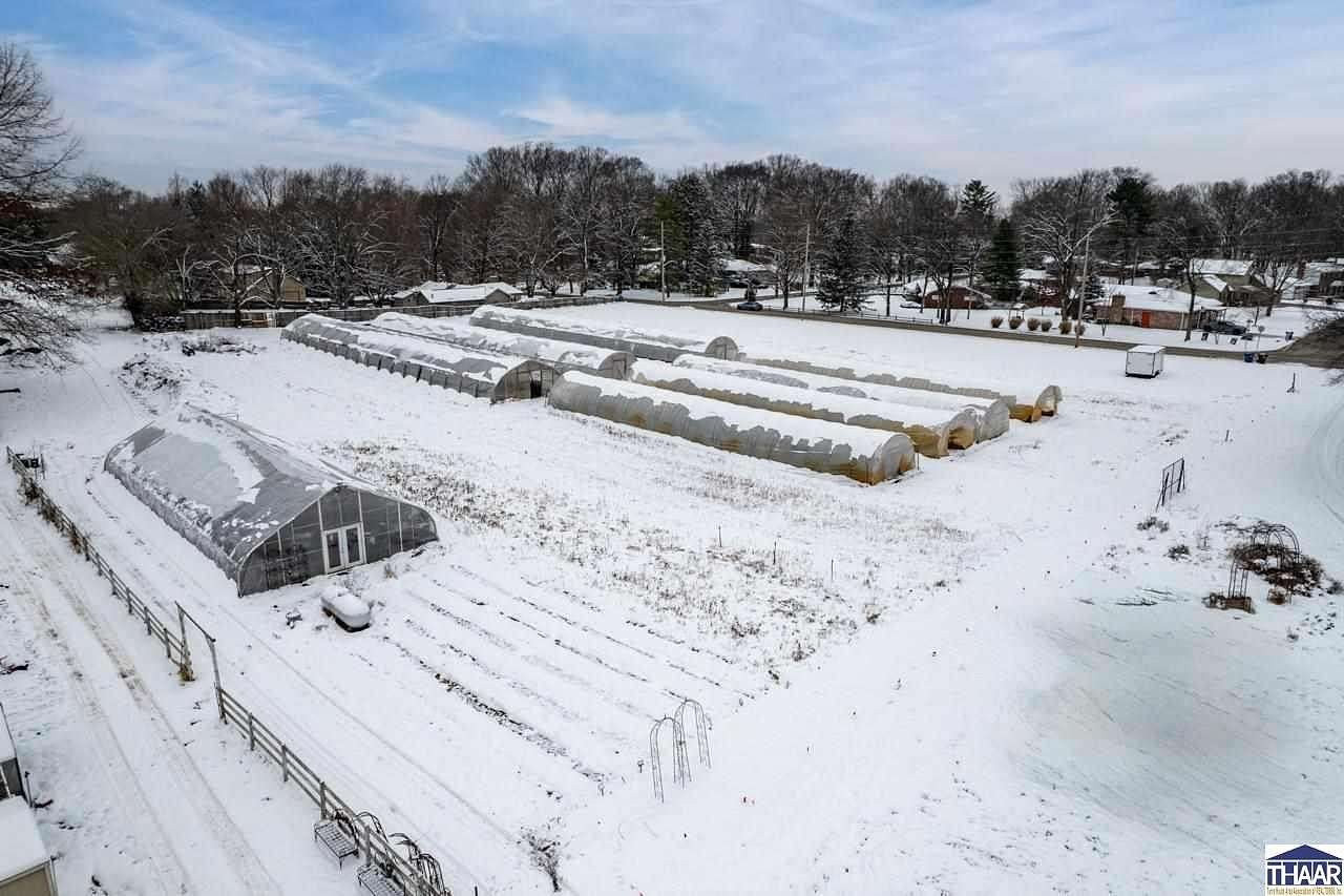 18.2 Acres of Land with Home for Sale in Terre Haute, Indiana