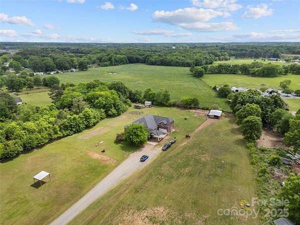 6.32 Acres of Land with Home for Sale in Indian Trail, North Carolina
