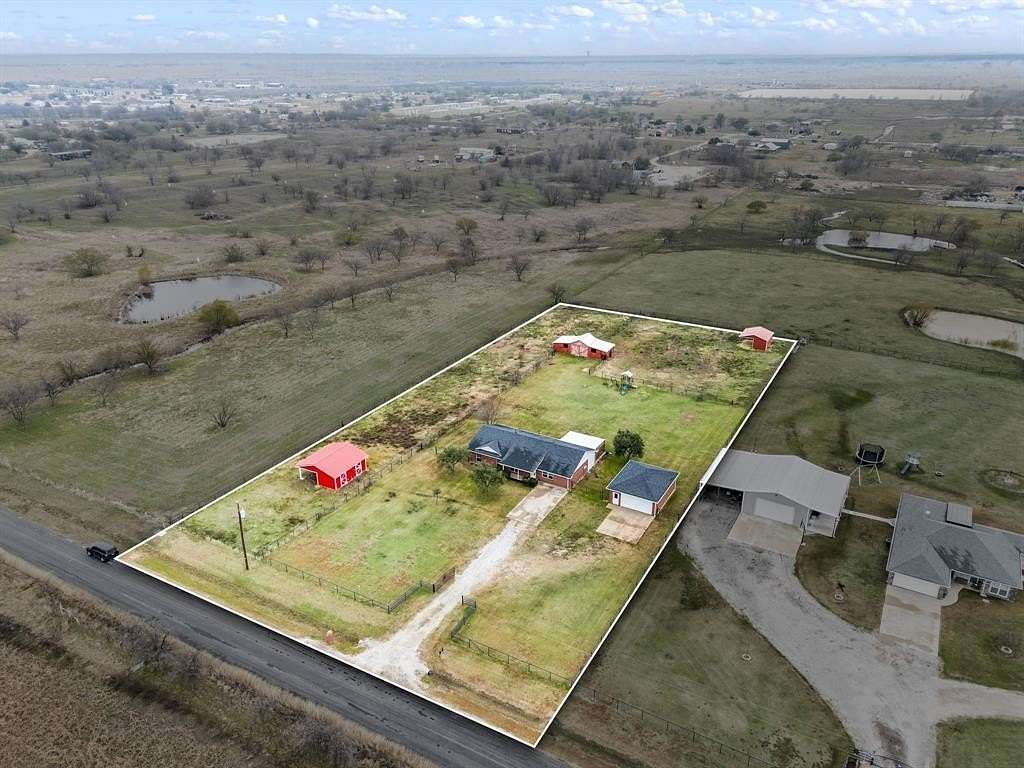 2 Acres of Residential Land with Home for Sale in Ponder, Texas