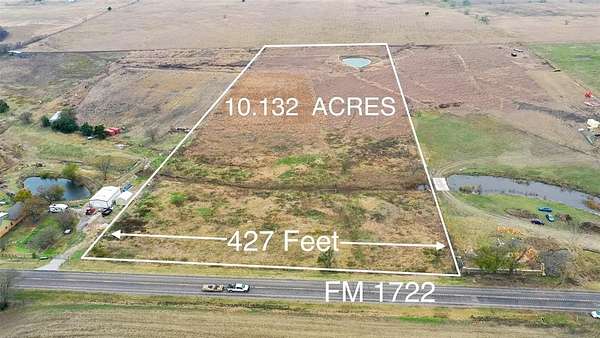 10.1 Acres of Land for Sale in Ennis, Texas