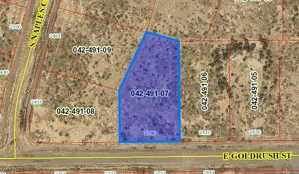 0.46 Acres of Residential Land for Sale in Pahrump, Nevada