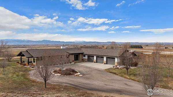 5 Acres of Residential Land with Home for Sale in Fort Collins, Colorado