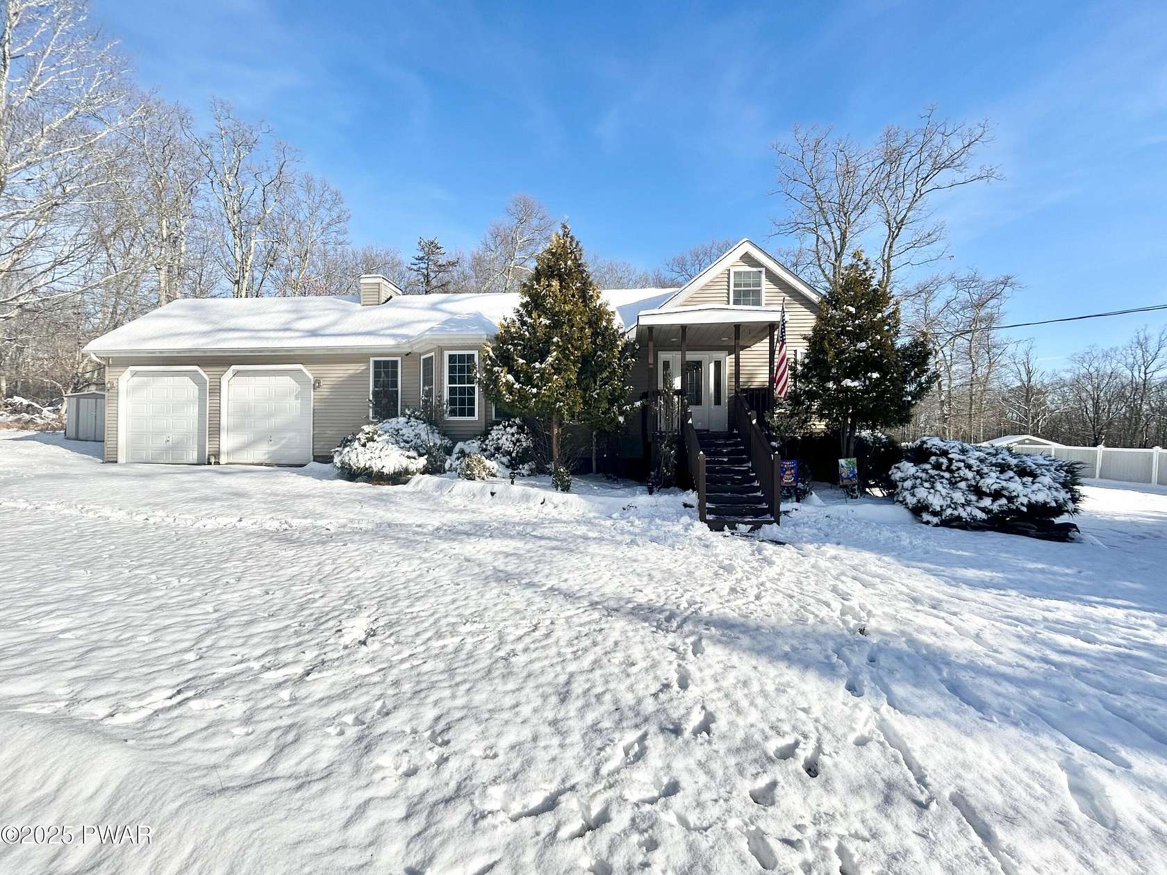 2.46 Acres of Residential Land with Home for Sale in Cresco, Pennsylvania