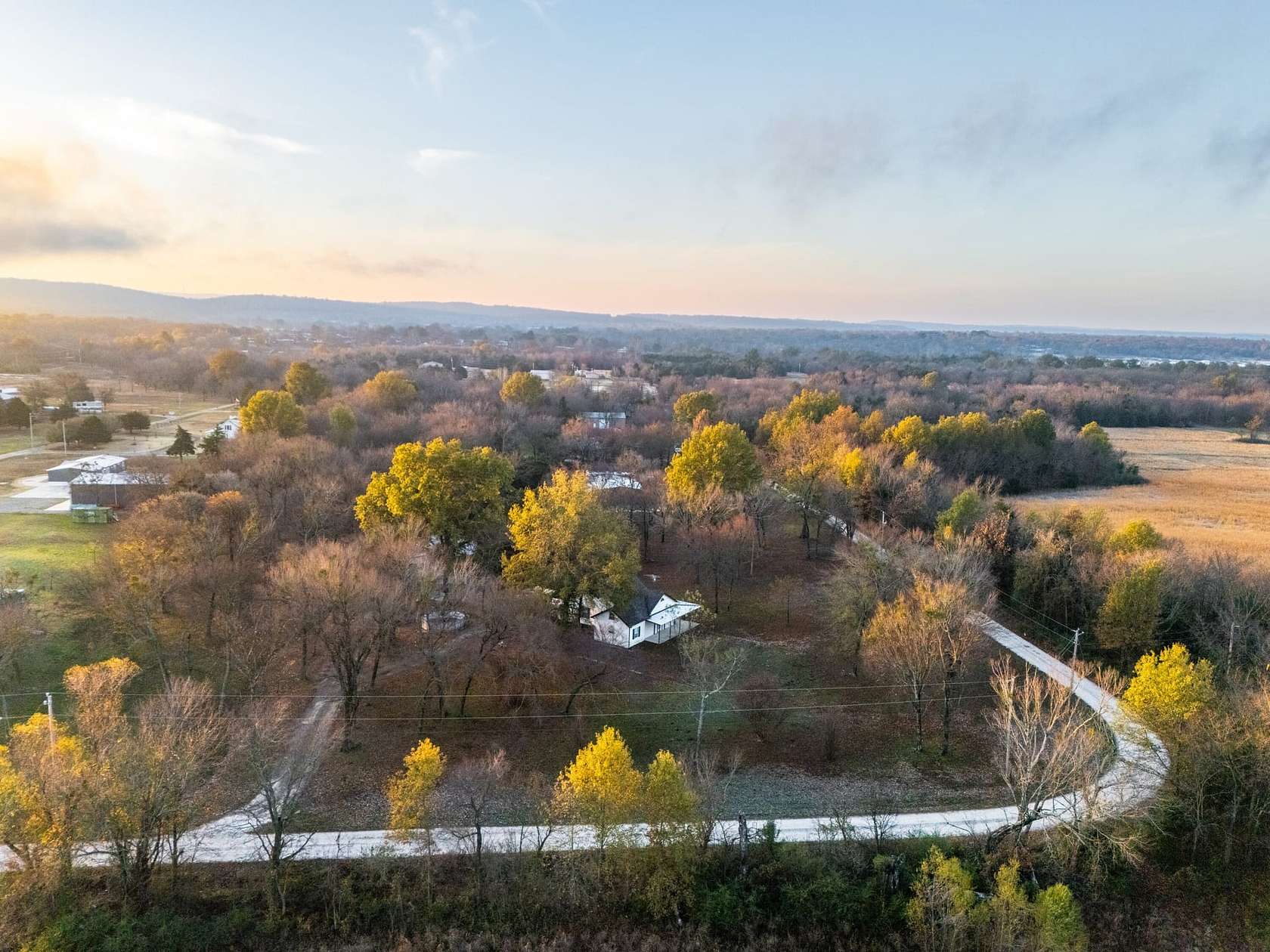 2.5 Acres of Land with Home for Sale in Eufaula, Oklahoma