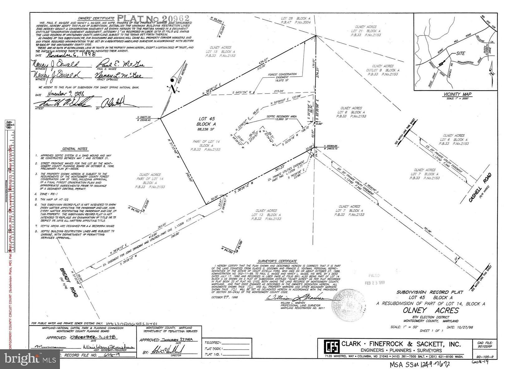 2.15 Acres of Land for Sale in Rockville, Maryland