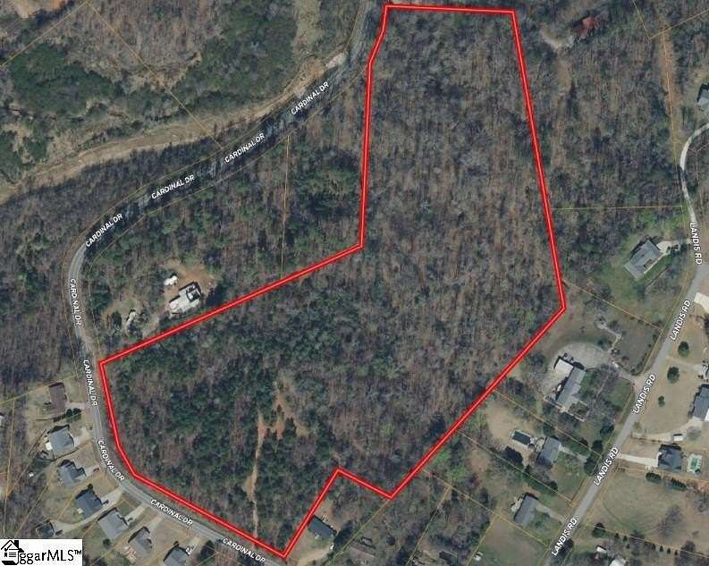 17.2 Acres of Land for Sale in Easley, South Carolina